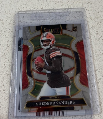 2025 Panini Select #54 Shedeur Sanders — front