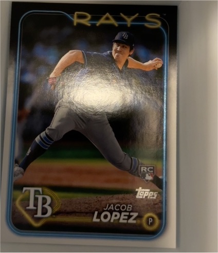 2024 Topps Series 2 #502 Jacob Lopez — front