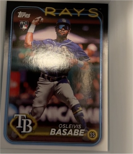 2024 Topps Series 2 #440 Osleivis Basabe — front