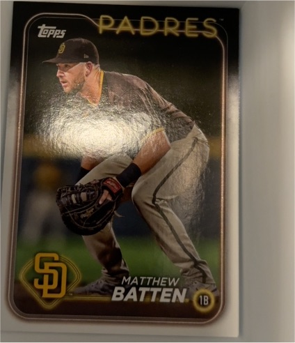 2024 Topps Series 2 #384 Matthew Batten — front