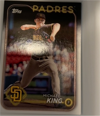 2024 Topps Series 2 #429 Michael King — front