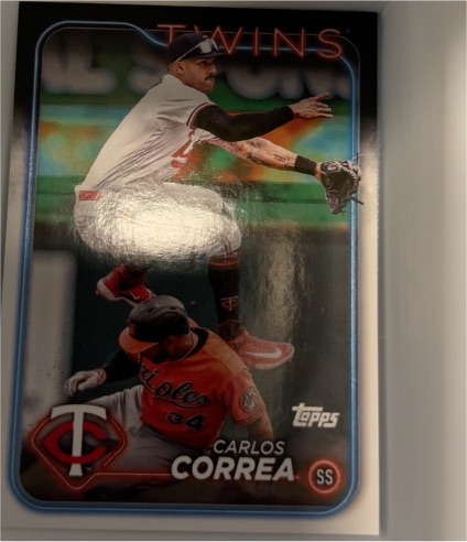 2024 Topps Series 2 #400 Carlos Correa Minnesota Twins — front