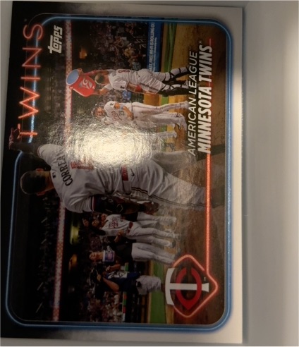 2024 Topps #692 Minnesota Twins — front