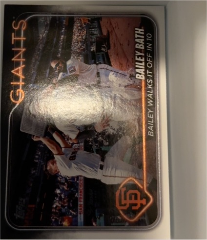 2024 Topps Series 2 #358 Bailey Bath — front