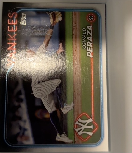 2024 Topps Series 2 #459 Oswald Peraza — front