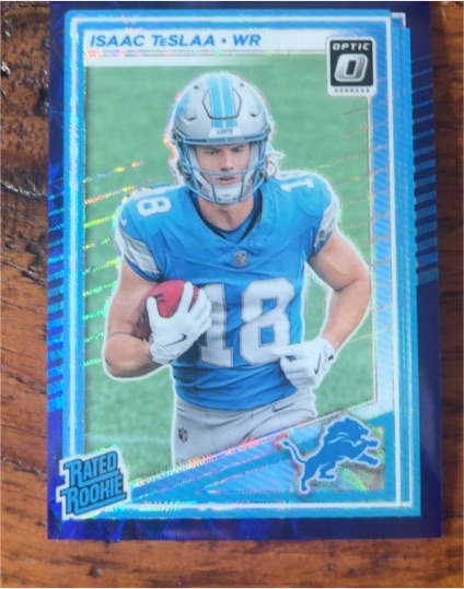 2025 Donruss Optic #219 Isaac TeSlaa — front
