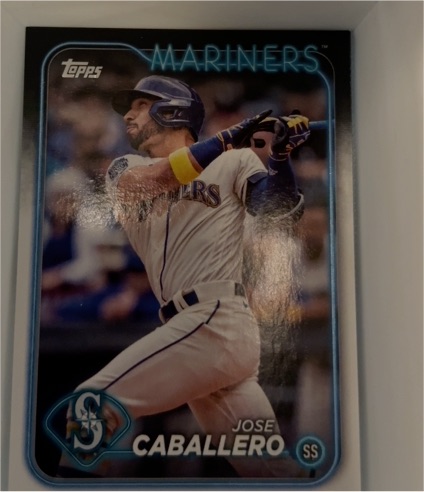 2024 Topps Series 2 #495 Jose Caballero — front