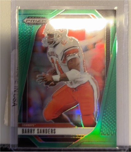 2023 Panini Prizm Draft Picks #7 Barry Sanders — front