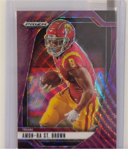 2025 Panini Prizm Draft Picks #199 Amon-Ra St. Brown — front