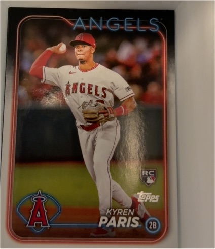 2024 Topps Series 2 #549 Kyren Paris — front
