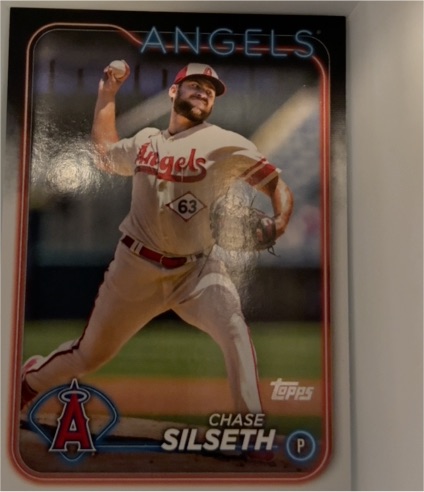 2024 Topps Series 2 #585 Chase Silseth — front