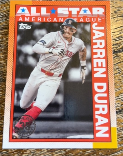 2025 Topps Series 2 #90AS-45 Jarren Duran — front