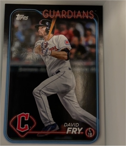 2024 Topps Series 2 #446 David Fry — front