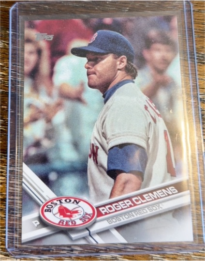 2017 Topps Update #US87 Roger Clemens — front
