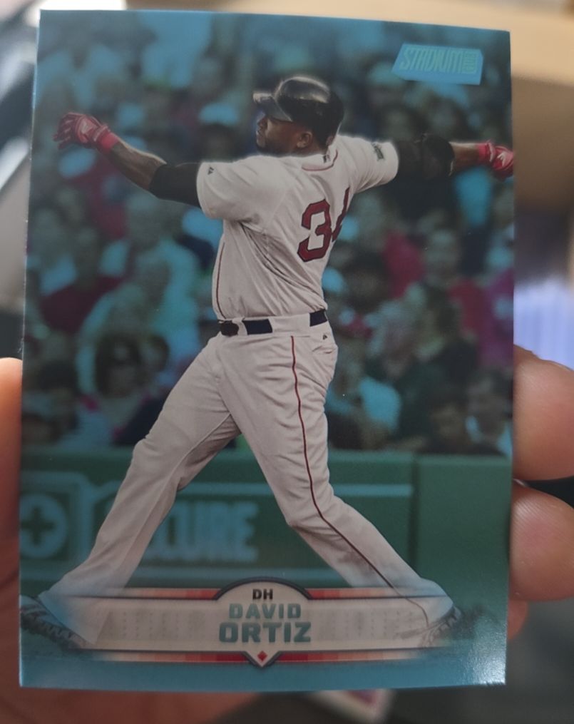 2025 Topps Stadium Club #69 David Ortiz — front