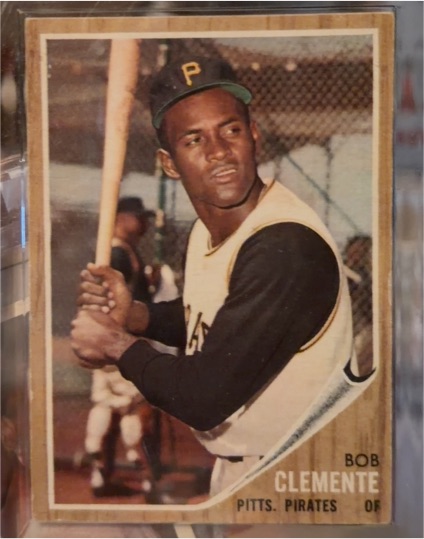 1962 Topps #10 Roberto Clemente — front