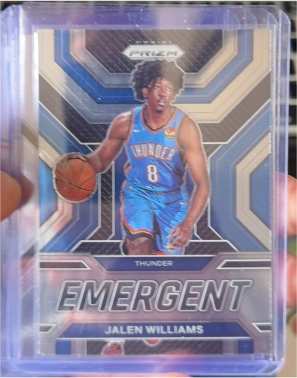 2022-23 Panini Prizm #12 Jalen Williams — front
