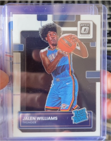 2022-23 Panini Donruss Optic #235 Jalen Williams — front