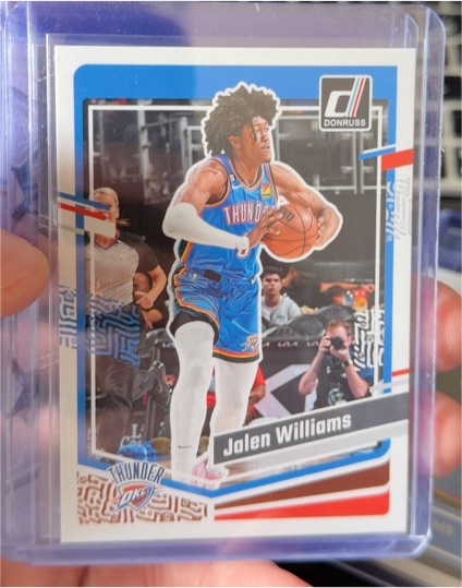 2023-24 Panini Donruss #76 Jalen Williams — front