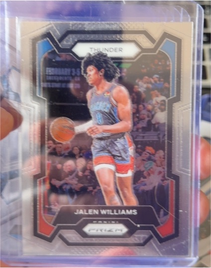 2023-24 Panini Prizm #19 Jalen Williams — front