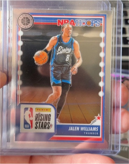 2023-24 Panini NBA Hoops Premium Stock #290 Jalen Williams — front