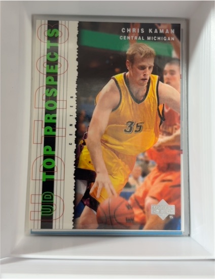 2003-04 Upper Deck Top Prospects #11 Chris Kaman — front