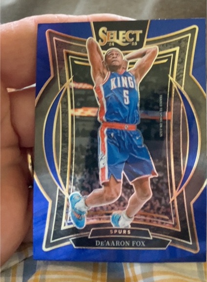 2024-25 Panini Select Concourse #3 De'Aaron Fox — front
