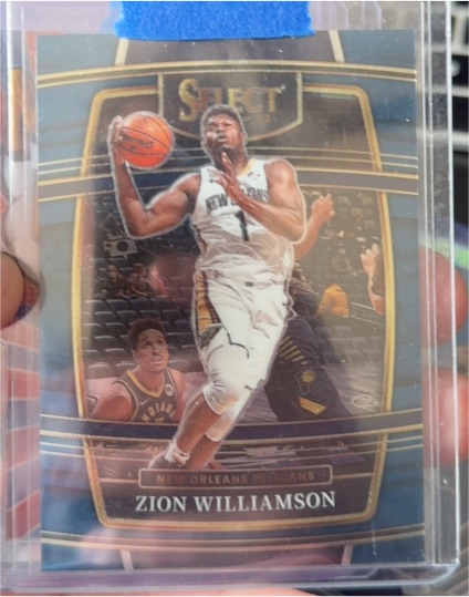 2021-22 Panini Select #96 Zion Williamson — front