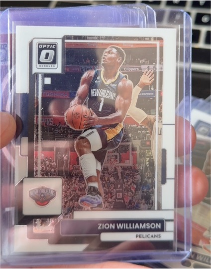 2022-23 Donruss Optic #181 Zion Williamson — front