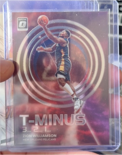 2022-23 Panini Donruss Optic #14 T-Minus 3...2...1 Zion Williamson — front