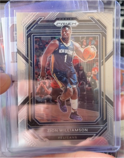 2022-23 Panini Prizm #214 Zion Williamson — front