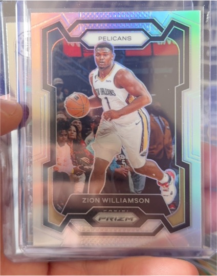 2023-24 Panini Prizm #27 Zion Williamson — front