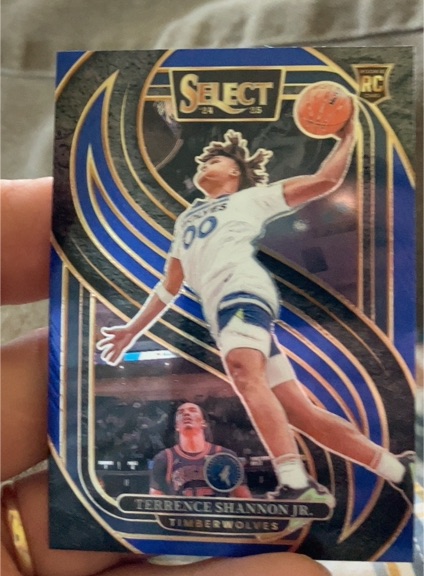 2024-25 Panini Select #183 Terrence Shannon Jr. Blue Premier Level Rookie — front