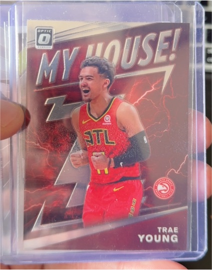 2019-20 Panini Donruss Optic #18 Trae Young My House — front