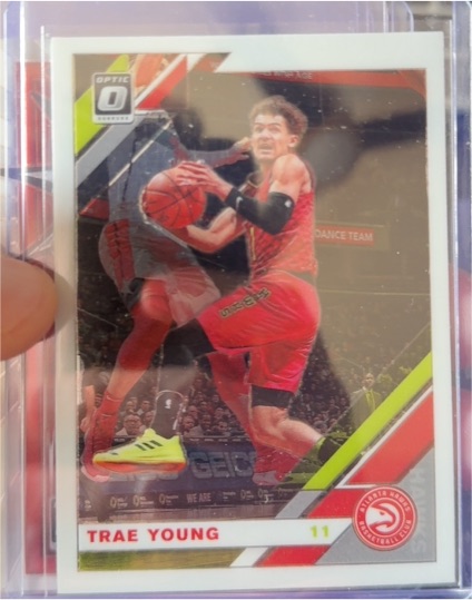 2019-20 Panini Donruss Optic #2 Trae Young — front