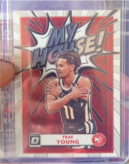 2020-21 Panini Donruss Optic #17 Trae Young My House — front