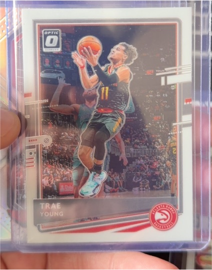 2020-21 Panini Donruss Optic #2 Trae Young — front