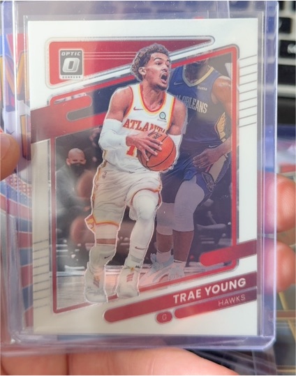 2021-22 Panini Donruss Optic #51 Trae Young — front
