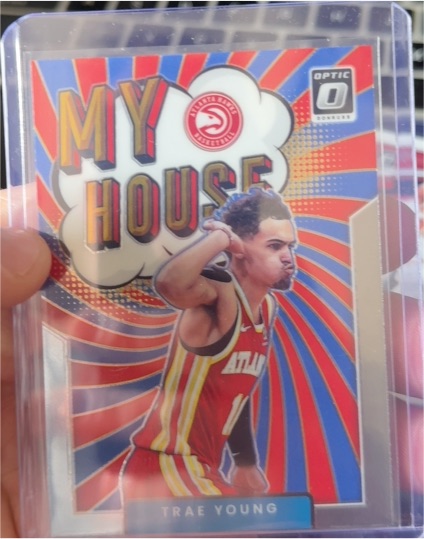 2021-22 Panini Donruss Optic #14 Trae Young My House — front