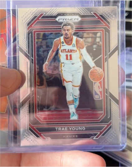 2022-23 Panini Prizm #164 Trae Young — front