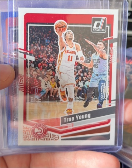 2023-24 Donruss #15 Trae Young — front