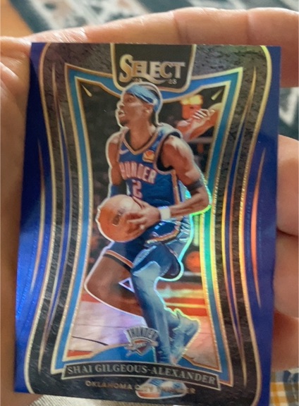 2024-25 Panini Select #319 Shai Gilgeous-Alexander — front