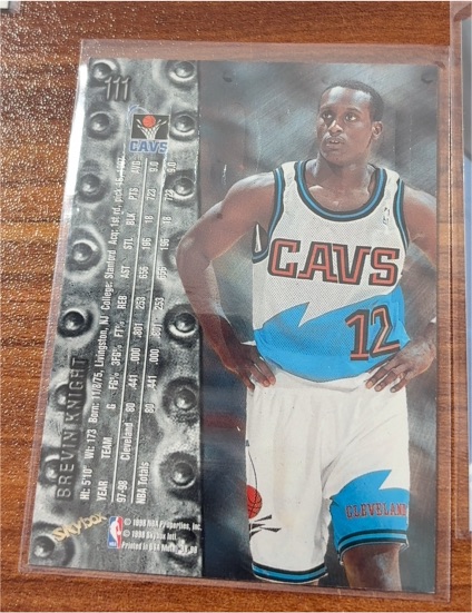 1999-00 Skybox Metal #111 Brevin Knight — front