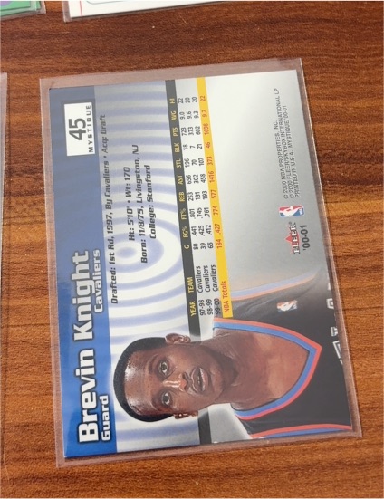 2000 Fleer #100 Brevin Knight — front