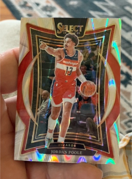 2024-25 Panini Select #17 Jordan Poole — front