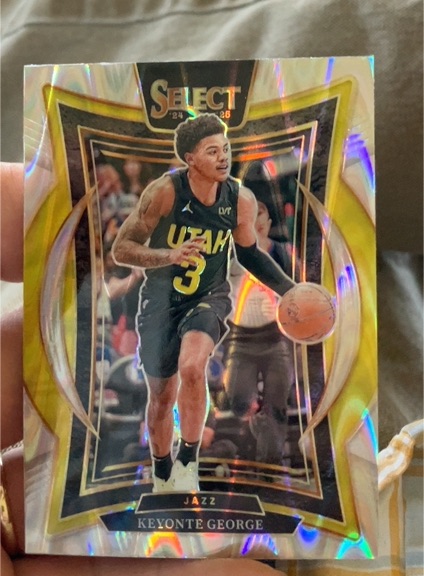 2024-25 Panini Select #49 Keyonte George — front