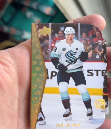 2025-26 Upper Deck Series 2 1994-95 Rookie Die Cut #RTD-15 Jani Nyman — front
