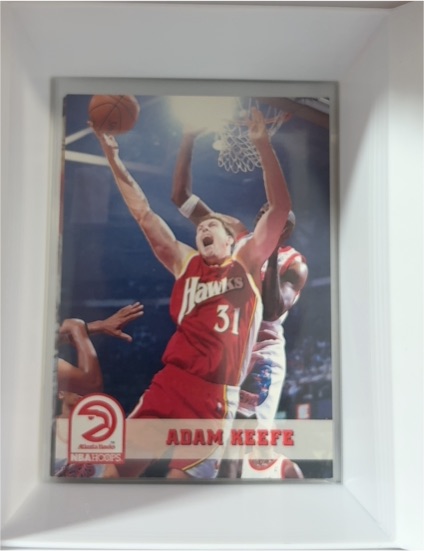1993-94 Hoops #5 Adam Keefe — front