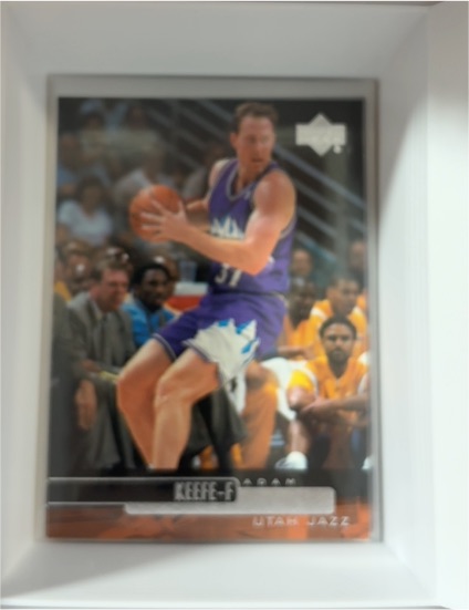 1996 Upper Deck #134 Adam Keefe Utah Jazz — front