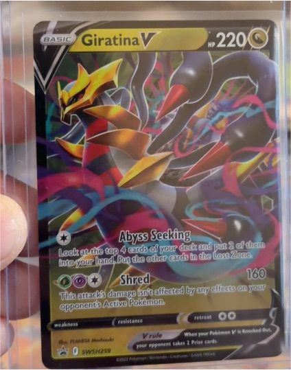 2022 Pokémon SWSH259 Giratina V — front